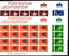 Liechtenstein 591-594 Postfrisch Kleinbogensatz / Tiere #IH791 - Other & Unclassified