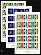 Liechtenstein 834-836 Postfrisch Kleinbogensatz #IH766 - Sonstige & Ohne Zuordnung