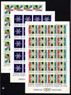 Liechtenstein 834-836 Postfrisch Kleinbogensatz #IH766 - Altri & Non Classificati