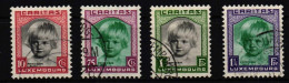 Luxemburg 240-243 Gestempelt Caritas #HQ815 - Other & Unclassified