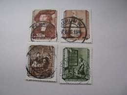 DDR  504 - 505 , 507 - 508   O - Used Stamps