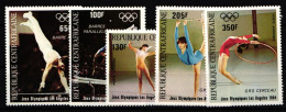 Zentralafr. Rep. 1013-1017 Postfrisch Olympia Sommer 1984 #IQ724 - Zentralafrik. Republik