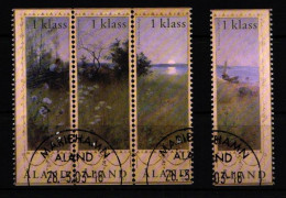 Aland 219-222 Gestempelt Sommerlandschaft #IR210 - Aland