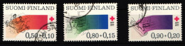 Finnland 799-801 Gestempelt 100 Jahre Finnisches Rotes Kreuz #IQ837 - Autres & Non Classés