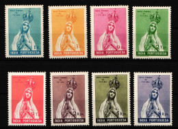 Portugiesisch Indien 445-452 Postfrisch HI. Maria Von Fatima #IE752 - Sonstige & Ohne Zuordnung