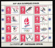 Frankreich Block 12 Postfrisch Olympische Spiele #HQ878 - Sonstige & Ohne Zuordnung