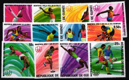 Guinea 740-751 Postfrisch Olympia 1976 #IQ682 - Guinee (1958-...)