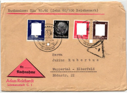 Deutsches Reich 793 Auf Brief Als Mischfrankatur Portogerecht #ID538 - Andere & Zonder Classificatie