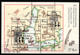 Finnland Block 1 Mit 973-976 Gestempelt Briefmarkenausst. FINLANDIA ’88 #IQ865 - Autres & Non Classés