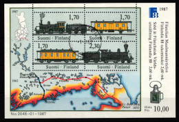 Finnland Block 3 Mit 1017-1020 Gestempelt Briefmarkenausst. FINLANDIA ’88 #IQ874 - Autres & Non Classés