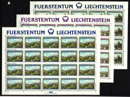 Liechtenstein 806-808 Postfrisch Kleinbogensatz #IH749 - Other & Unclassified