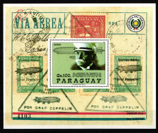 Paraguay Block 452 Postfrisch Luftfahrt Zeppelin #IQ636 - Paraguay