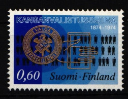 Finnland 751 Postfrisch 100 Jahre Volksaufklärungsgesellschaft #IR367 - Autres & Non Classés