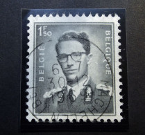 Belgie Belgique - 1953 - OPB/COB N°  924  (1 Value )  -  Koning Boudewijn  Met Bril - Marchand -  Obl. Léglise * - Gebraucht