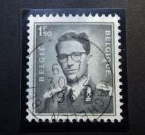 Belgie Belgique - 1953 - OPB/COB N°  924  (1 Value )  -  Koning Boudewijn  Met Bril - Marchand -  Obl. Léglise * - Usati