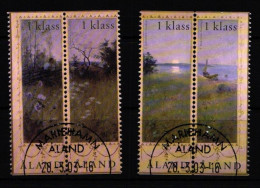 Aland 219-222 Gestempelt Sommerlandschaft #IR209 - Ålandinseln