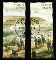 Aland 236-239 Gestempelt 150. Jahre Zerstörung Festung Bomarsund #IR217 - Ålandinseln