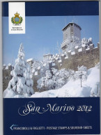 2012 SAN MARINO Annata Completa (year Complete As Scan)  MNH ** - Annate Complete