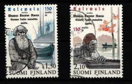 Finnland 957-958 Gestempelt 150 Jahre Nationalepos „Kalevala“ #IQ860 - Andere & Zonder Classificatie