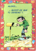 Carte Postale: Gaston Par Franquin 1998; "Alors ... Qu'est-ce Que Tu Deviens ? !"; N° CSG 1054 - Fumetti