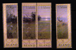 Aland 219-222 Postfrisch Sommerlandschaft #IR179 - Aland