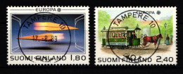 Finnland 1051-1052 Gestempelt Transport- Und Kommunikationsmittel #IQ883 - Autres & Non Classés