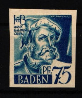 Französische Zone Baden 11 U Postfrisch #IV843 - Baden
