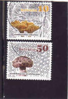 Switzerland 2014, 2 Mushrooms, Used - Used Stamps