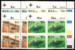 Südafrika 766-769 Postfrisch Als Viererblocks Mit Eckrand #JO489 - Sonstige & Ohne Zuordnung