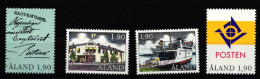Aland 66-69 Postfrisch Postbeförderung In Den Schären #IR162 - Ålandinseln