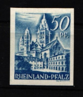 Französische Zone Rheinland Pfalz 11 U Postfrisch Ungezähnt #IV888 - Renania-Palatinato