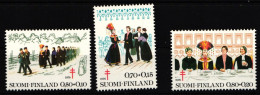 Finnland 790-792 Postfrisch Bekämpfung Der Tuberkulose #IR381 - Autres & Non Classés