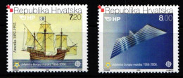 Kroatien 734-735 Postfrisch #JO587 - Croatia