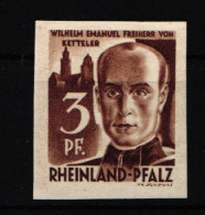 Französische Zone Rheinland Pfalz 2 U Postfrisch Ungezähnt #IV887 - Rheinland-Pfalz