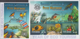 Grenada Carriacou MNH Minisheet And SS - Umweltschutz Und Klima