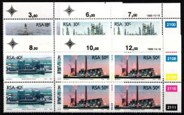 Südafrika 785-788 Postfrisch Als Viererblocks Mit Eckrand #JO497 - Other & Unclassified