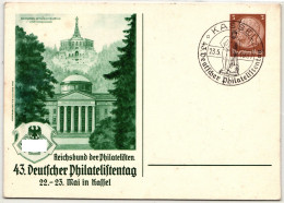 Deutsches Reich PP 122/C 121-02 Als Ganzsache Privatpostkarte Kassel #IV929 - Other & Unclassified