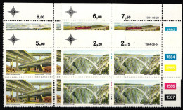 Südafrika 651-654 Postfrisch Als Viererblock Mit Eckrand #JO462 - Altri & Non Classificati