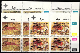 Südafrika 706-709 Postfrisch Als Viererblock Mit Eckrand #JO477 - Other & Unclassified