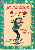 Carte Postale: Gaston Par Franquin 1998; "JE CRAQUE Pour Toi !"; N° CSG 3051 - Comics
