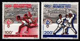 Madagaskar 662-663 Postfrisch #KA233 - Madagascar (1960-...)