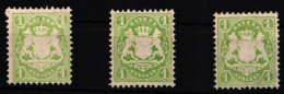 Bayern 33 Mit Falz 0hne Gummi, Bzw. Fleckig - Kleines Lot #JX751 - Mint