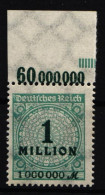 Deutsches Reich 314 AP OR B Postfrisch #JO307 - Other & Unclassified