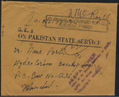 Brief Pakistan Dienstpost 124+ 137 Paar+ 140 Islamabad 18.10.1988 - Pakistan