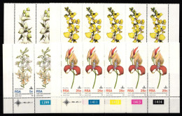 Südafrika 590-593 Postfrisch Als Fünferstreifen Mit Eckrand #JO419 - Andere & Zonder Classificatie