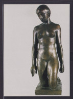 Ansichtskarte Knieende Flora Bronze Statue Richard Scheibe - Non Classés