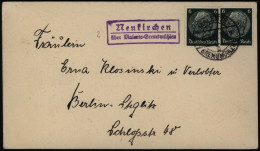 Deutsches Reich Brief MEF Hindenburg Landpoststempel Malente-Gremsmühlen 1939 - Lettres & Documents
