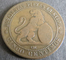 Münze Spanien 5 Centimos 1870 Schön: 142 Ss - Otros & Sin Clasificación