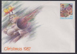 Papua Neuguinea New Guinea Ganzsache Weihnachten Chritmas Postal Stationery - Papúa Nueva Guinea
