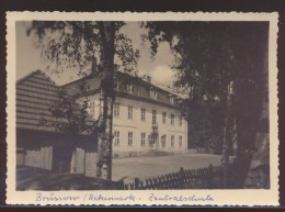 Foto Ansichtskarte Brüssow Uckermark Zentralschule Brandenburg Foto Fritz - Autres & Non Classés